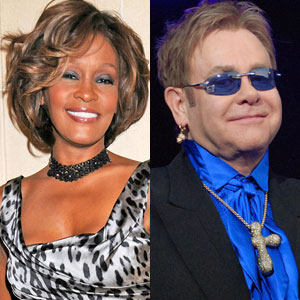 Whitney Houston, Elton John Whitney Houston, Elton John